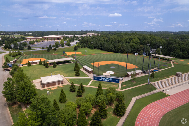 Dorman High School features state of the art baseball fields for students to use and enjoy.