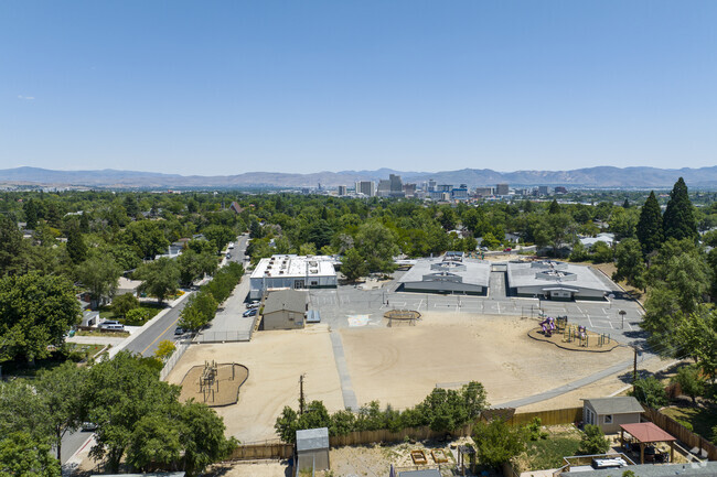 Elmcrest Elementary is under ten minutes from Downtown Reno.