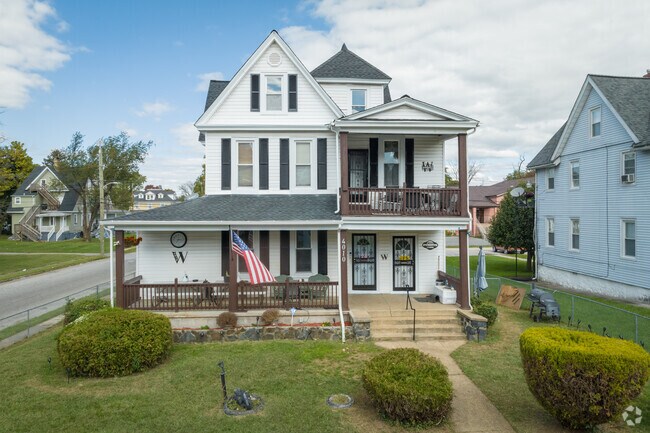 West Arlington avenues feature striking architectural touches that add character to the community.