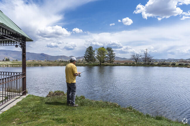 Wilson Commons Park  in Franktown has a stocked fish pond for those who enjoy a relaxing morning of catch and release.