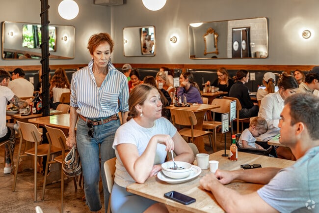 Haute Cakes Caffe is a popular breakfast destination in the Mariners neighborhood.