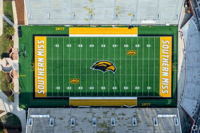 The University of Southern Mississippi is conveniently located by Parkhaven.