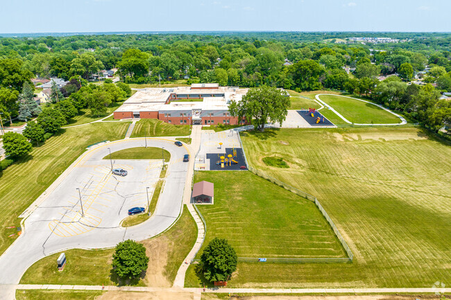 South Union Elementary School's grounds are a great place for outdoor fun and education.
