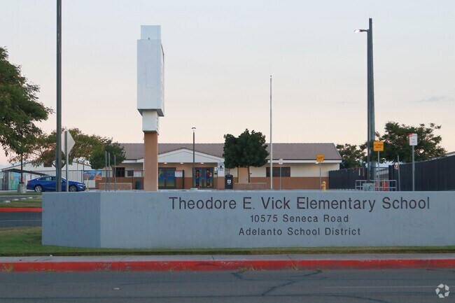 Theodore Vick Elementary School in California received a C-minus rating on Niche.