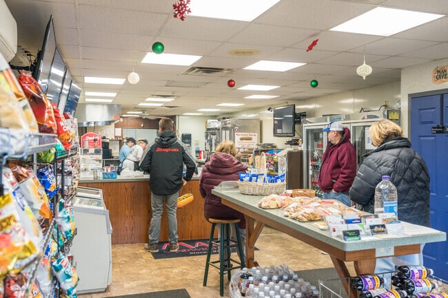 May’s Sandwich Shop in Springmont attracts lunchtime crowds with its popular menu.