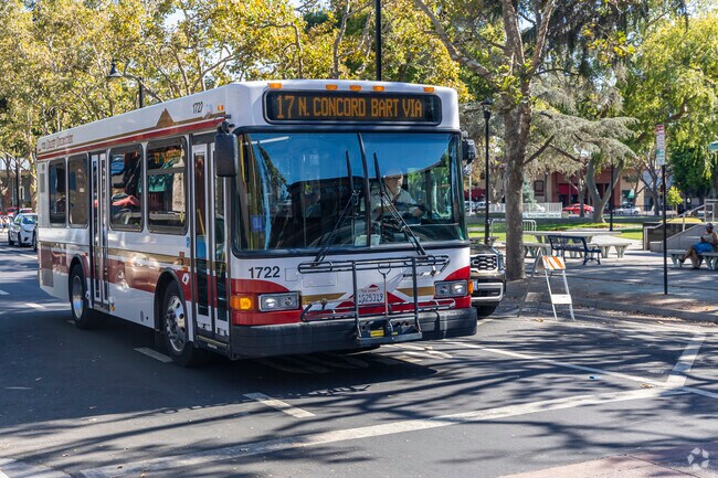Downtown/Todos Santos is connected via County Connection bus lines.