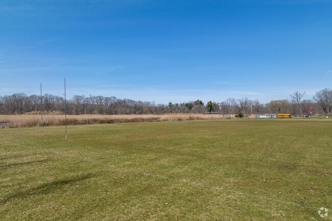The Rugby Pitch, home to the New Haven Rugby Club in West River.