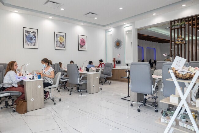 Get pampered for the day at Glam Nails & Spa at the Villages of Urbana.