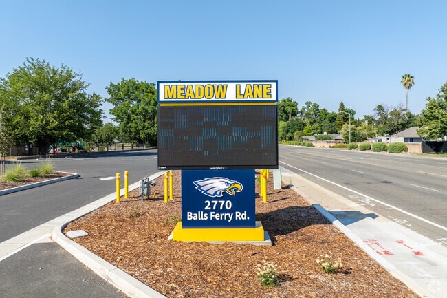 Meadow Lane Elementary School is a public school in Anderson, CA.
