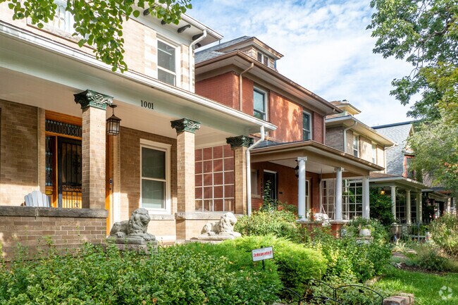 The homes in Capitol Hill are older, vintage construction.