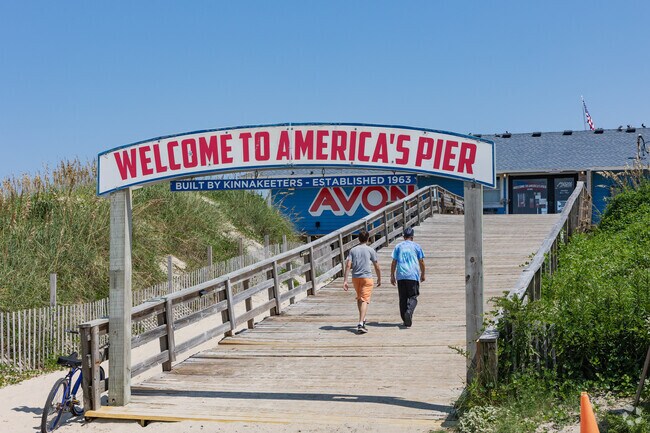 The Avon Fishing Pier opened its doors in 1963 and is a popular spot for anglers and sightseers.