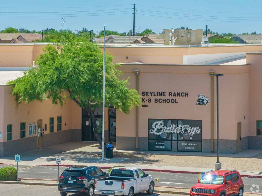 Skyline Ranch Elementary School cultivates a supportive learning atmosphere.