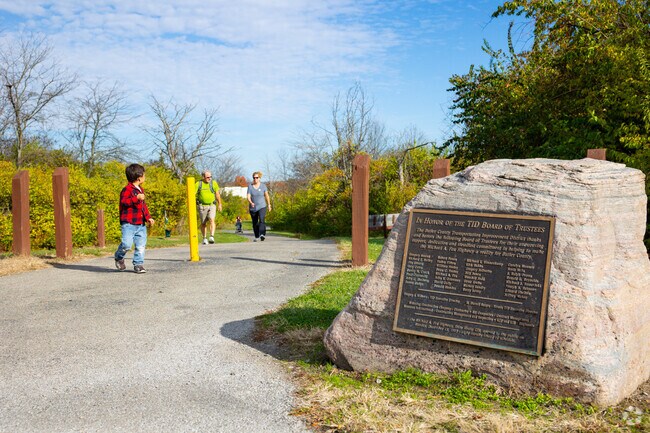 The walking trails in Wetland Park are perfect for a family walk in the afternoons.