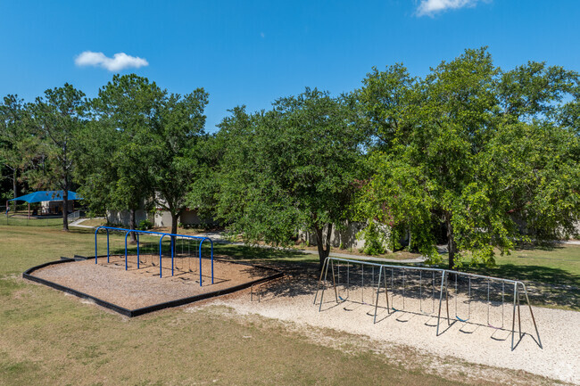 Swing on the swings at W.W. Irby Elementary School.