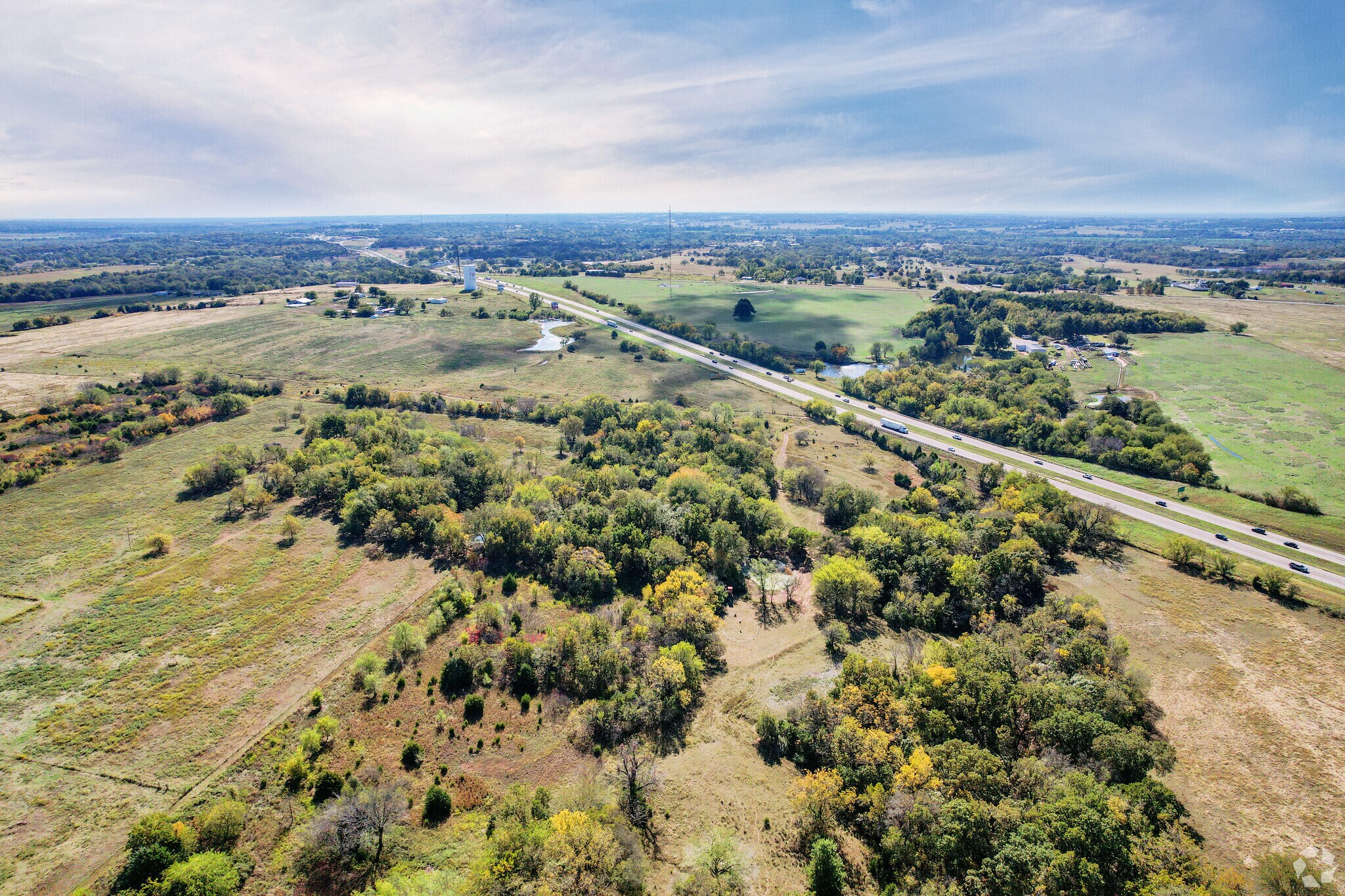 Goldsby is well connected via Highway 35.