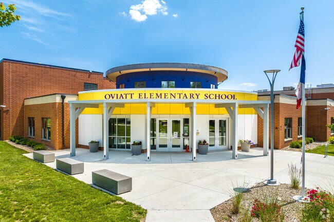 Oviatt Elementary School serves Norwalk students in preschool, kindergarten, and first grade.