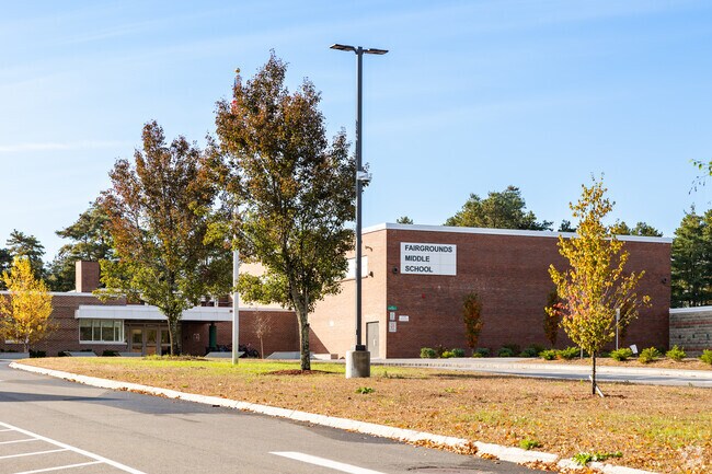 Before Nashua High South students in Southwest Nashua, NH can attend Fairgrounds Middle School.
