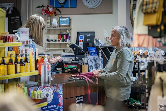 Residents love shopping for fun items at Sophie's Attic in downtown Kingwood.