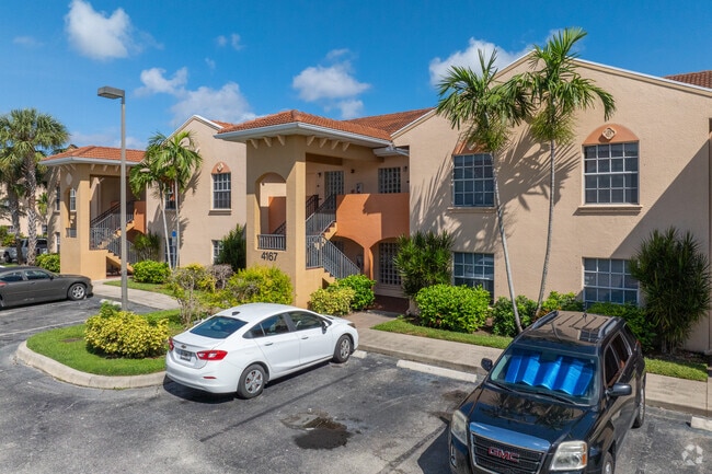 Blocks of condo apartments are available for rent and purchase throughout the Metro Park area.