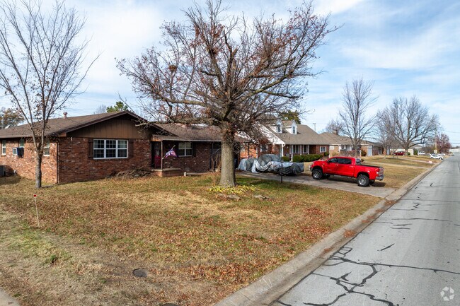 Many homes in Kelsey Norman North are trees in the front yard.