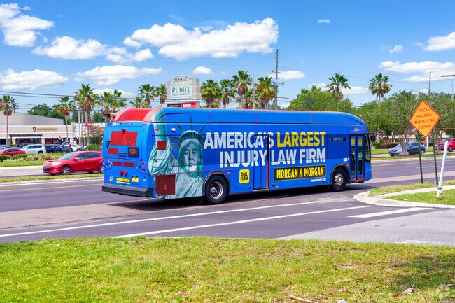 The Lynx bus system makes transportation easy for University residents,