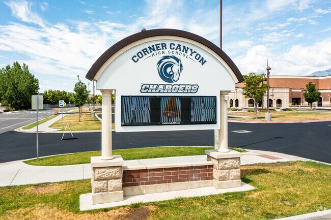Corner Canyon High School serves over 2,400 students from across Draper.