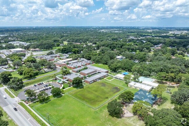 campus aerial