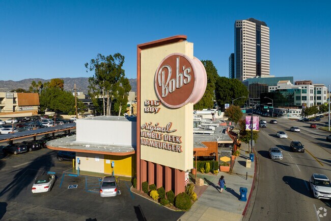 Appearing in various famous films, Bob's is a cultural landmark in The Media District.