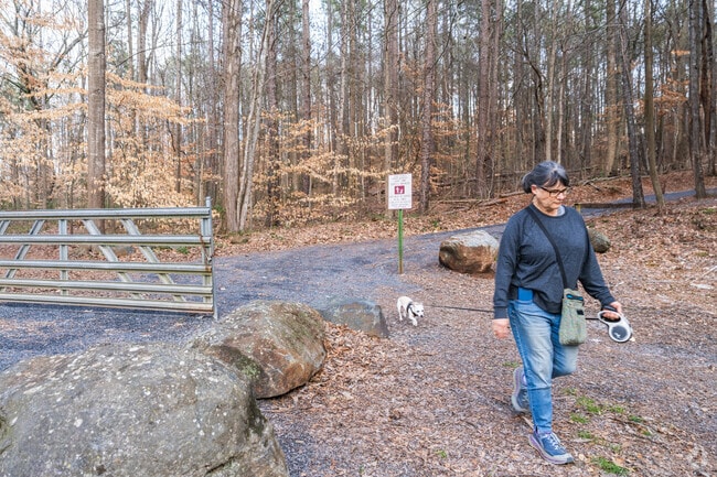 Take a relaxing walk on the gentle trails at Sweat Mountain Park in Sandy Plains.