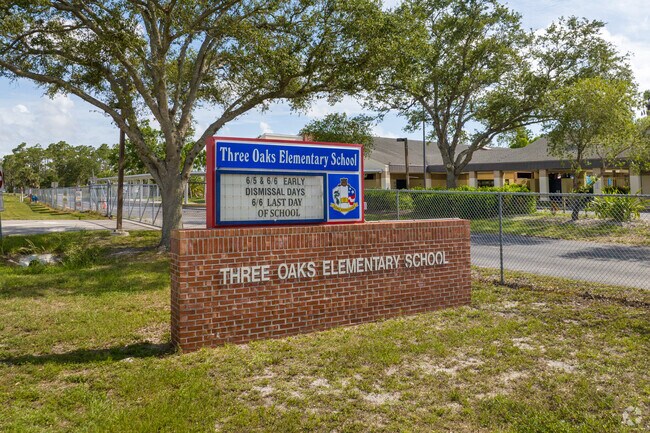 Students at Three Oaks Elementary School in Estero are making far more progress year to year.
