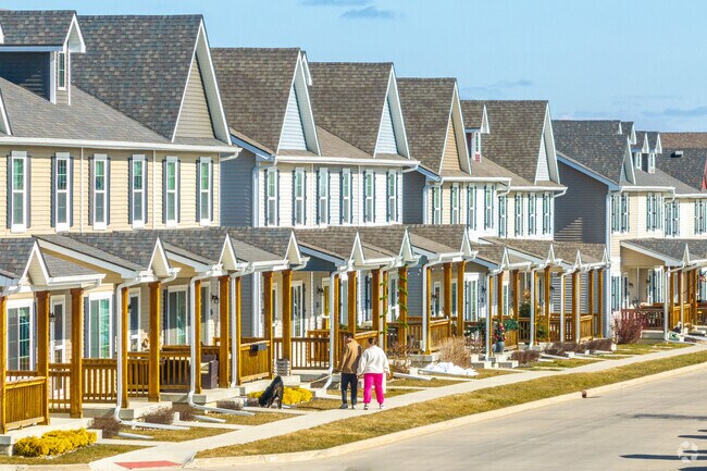 Townhomes in Norwalk are a easy-care option for homeowners in Warren County.