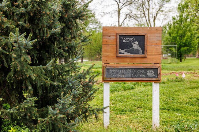 Hovey House in Grant Beach is home to a community garden.