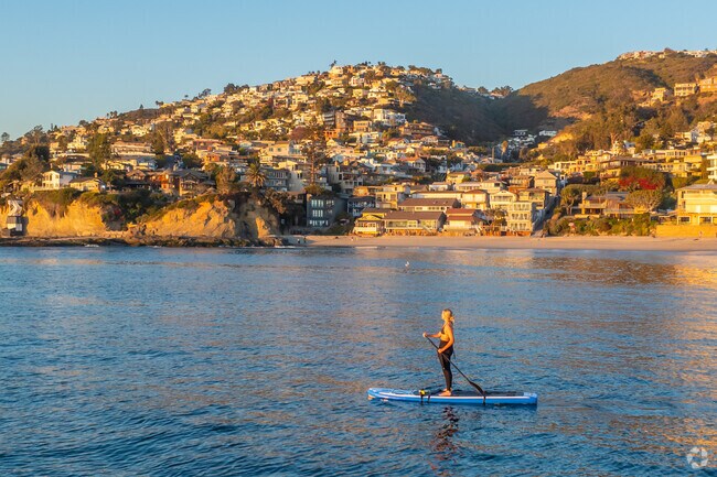 Portafina near Temple Hills provides easy access to paddleboarding and ocean recreation.