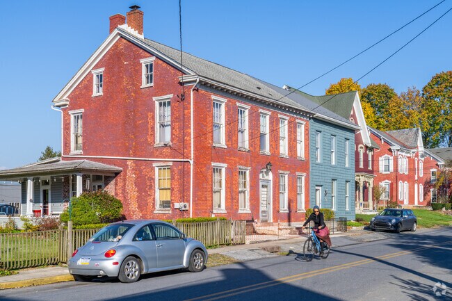 Historic Row Homes are found throughout Maxatawny.
