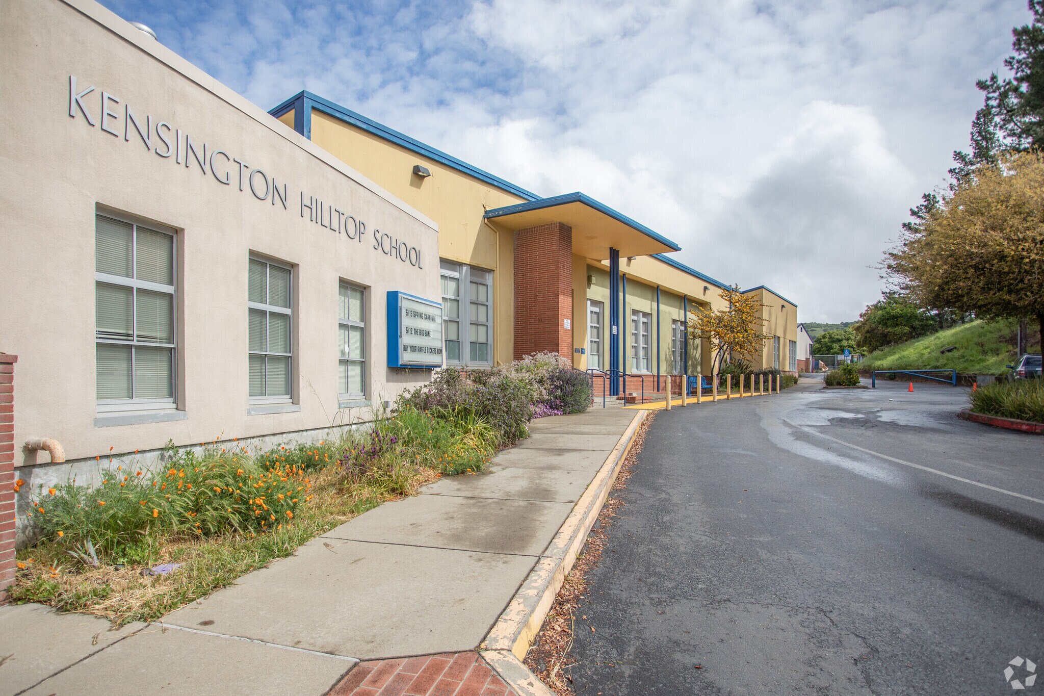 Kensington Elementary School in Kensington sits on top of the hills and has an amazing view, as well as an amazing rating.