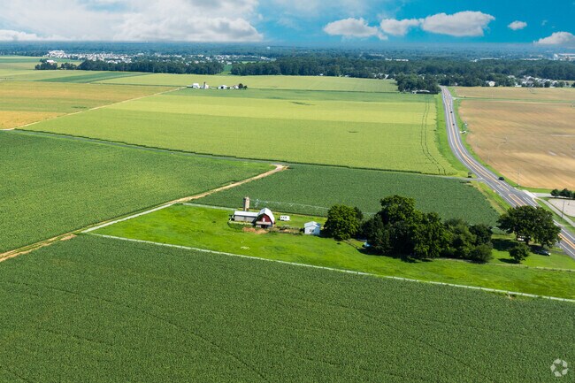 Tucked away on a quiet one-lane road, this Delaware farm in Wyoming captures the essence of rural charm.