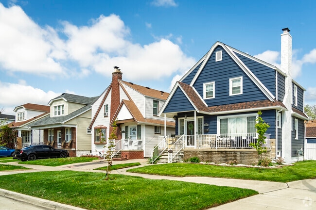 Homes in Woodworth sit on cozy, well-maintained lots.