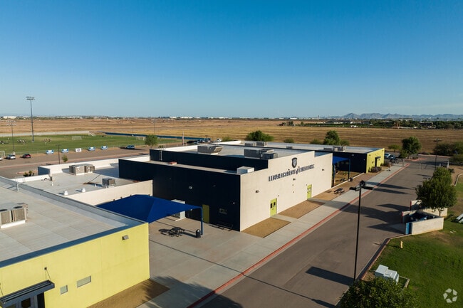 An overview of the Leman Academy of Excellence in Morrison Ranch.