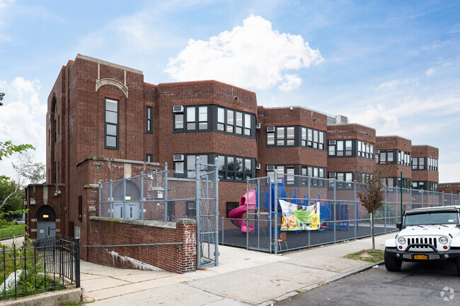 PS 329Q East Elmhurst Community School is in a residential area.