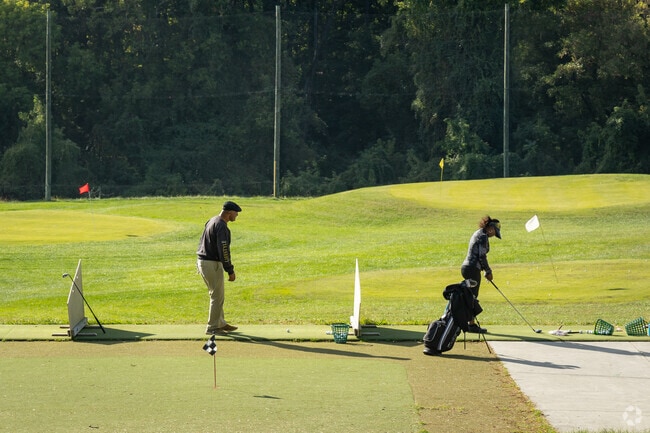 Gather your clubs and venture to the Forest Park Golf Course near Howard Park.