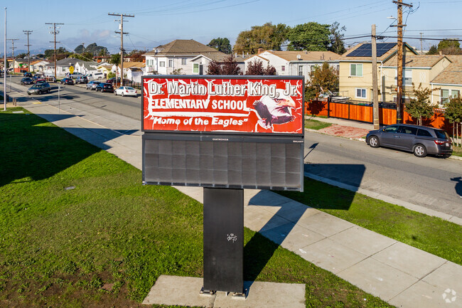 King Elementary School's mascot is the eagles in Richmond.