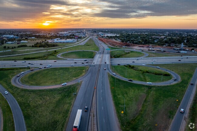 Valley Brook-Crossroads is conveniently located near two interstates in the area.