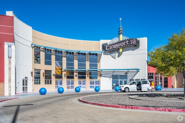 Come catch the latest flick at Cineport 10 at Mesilla Mall just west of High Range.