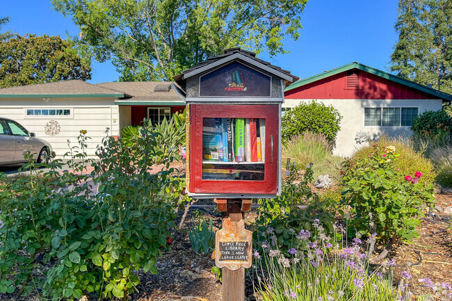 Dana Estates residents love to share books at their Little Library.