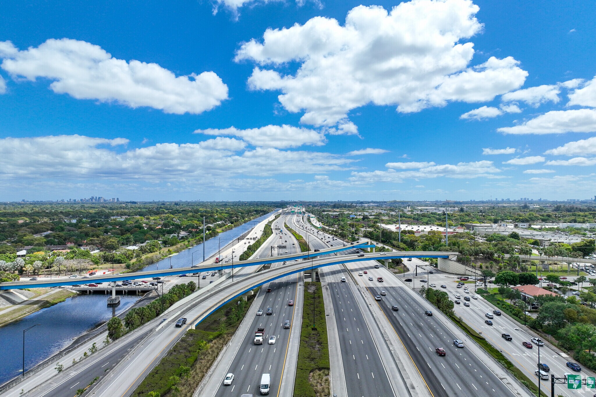 Navigate through the scenic charm of Pine Island Ridge meandering roads.