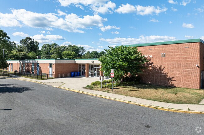 Whitehall Elementary School serves grades K-5 and is the only school actually in the neighborhood.