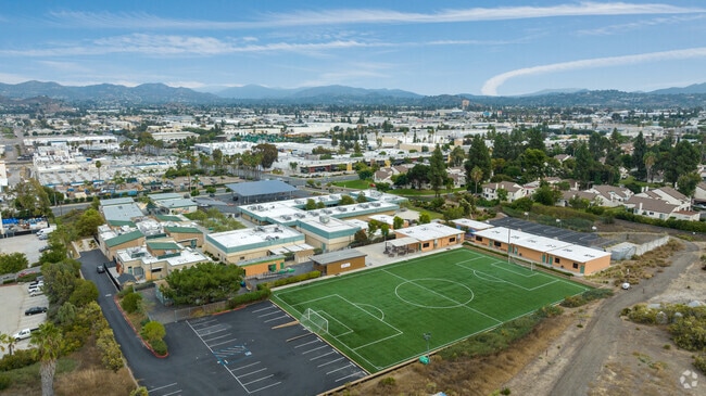 Chaparral High School offers a playing field for students.