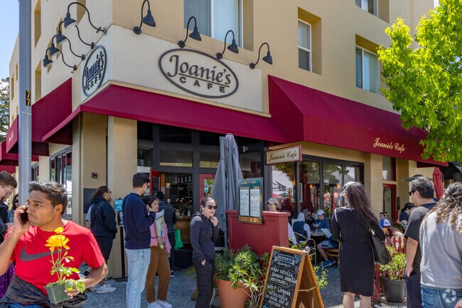 Joanie’s Café is a local hot spot in Duveneck-St Francis.