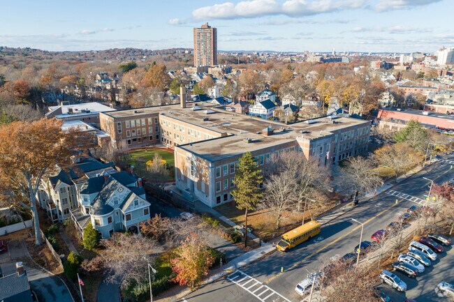 Students in Jamaica Plain can attend the Curley K-8 School.