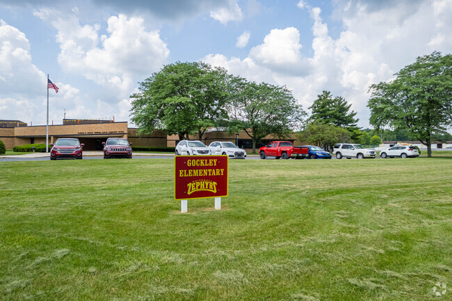 Younger students attend Gockley Elementary  School in Dorneyville.